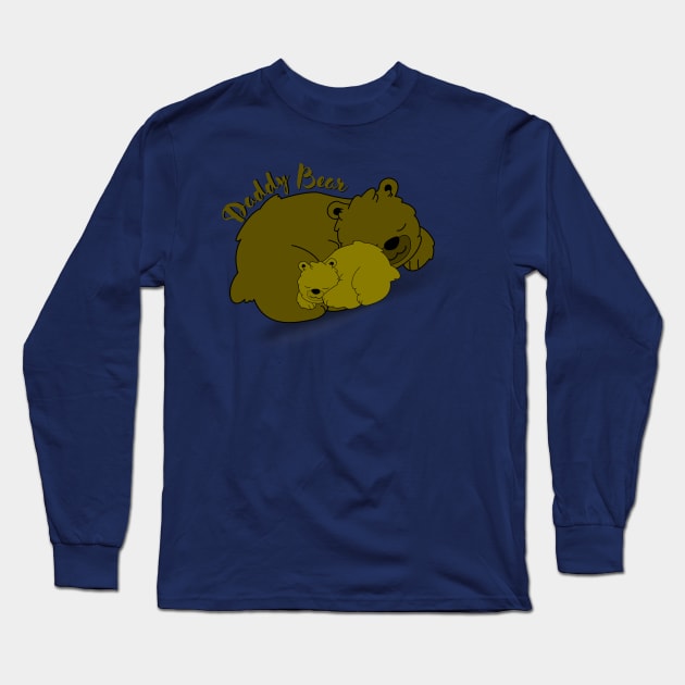 Daddy Bear Long Sleeve T-Shirt by Art_One